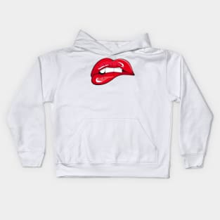 Marilyn Monroe Lips - Andy Warhol Kids Hoodie